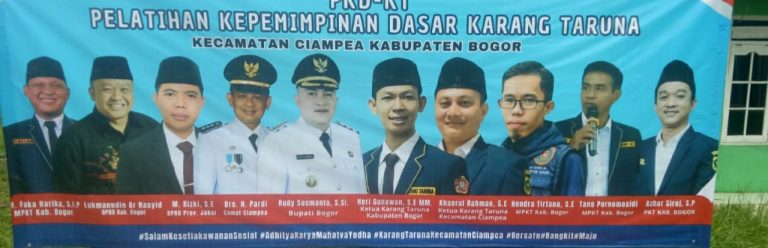 Katar Kecamatan Ciampea Menggelar Pelatihan Kepemimpinan Dasar