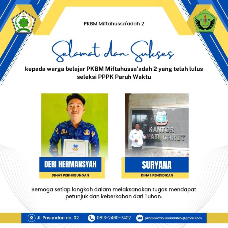 16 Siswa PKBM Miftahussaadah 2 Garut