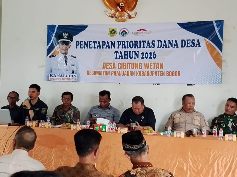 Desa Cibitung Wetan Kecamatan Pamijahan