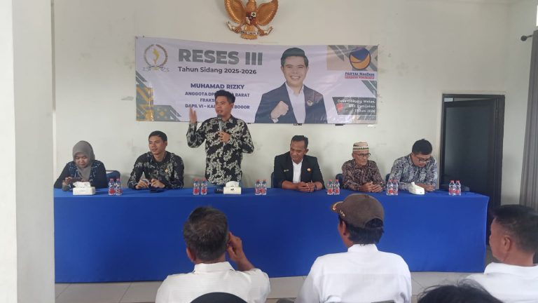 Muhamad Rizky Laksanakan Reses